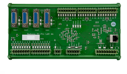 Radonix PC-Pro LAN 4A – 4-Axis CNC Control Card