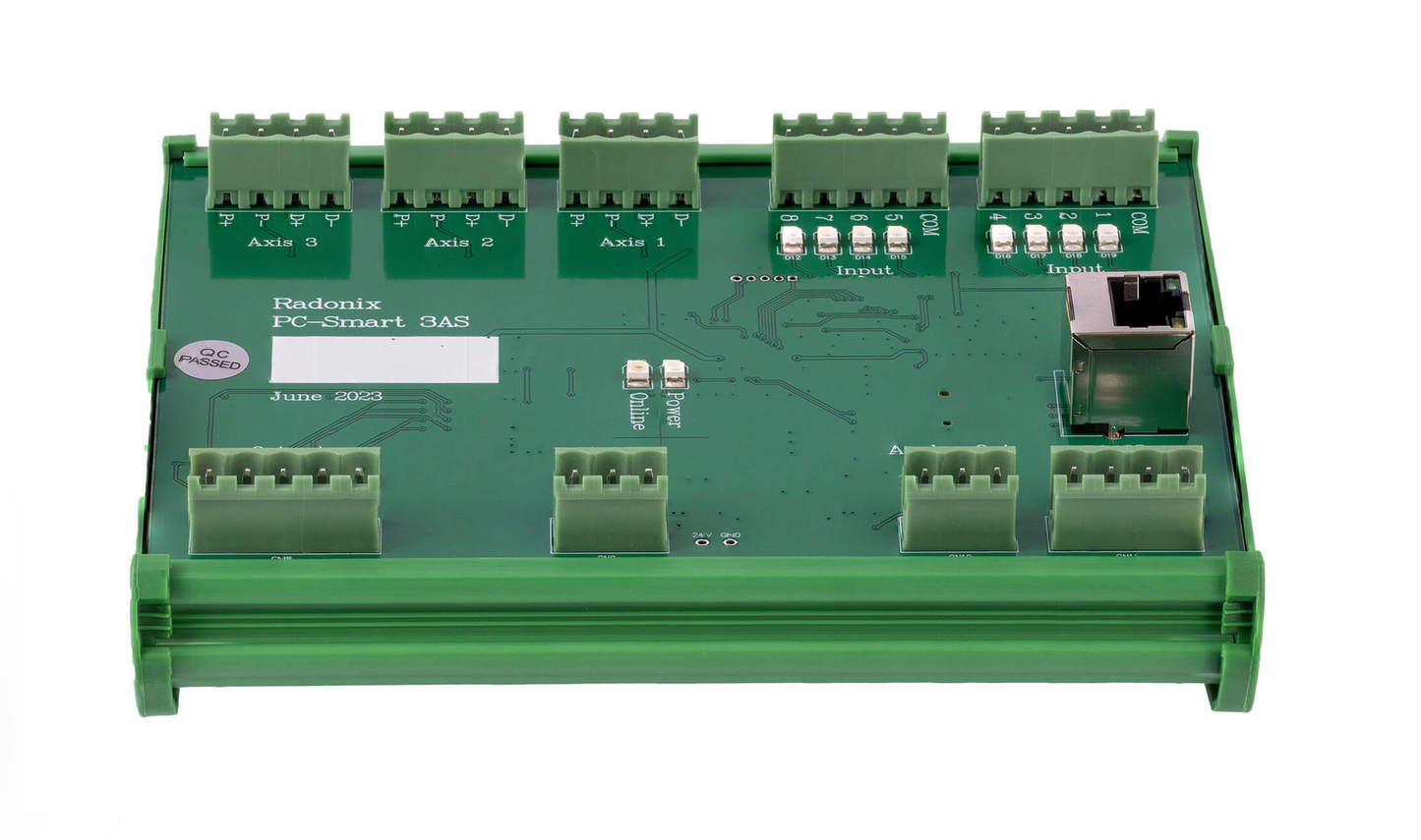 Radonix PC Smart 3AS – 3-Axis CNC Control Card