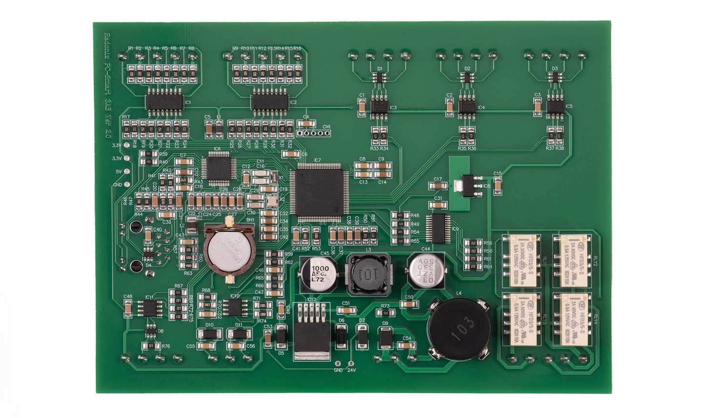 Radonix PC Smart 3AS – 3-Axis CNC Control Card