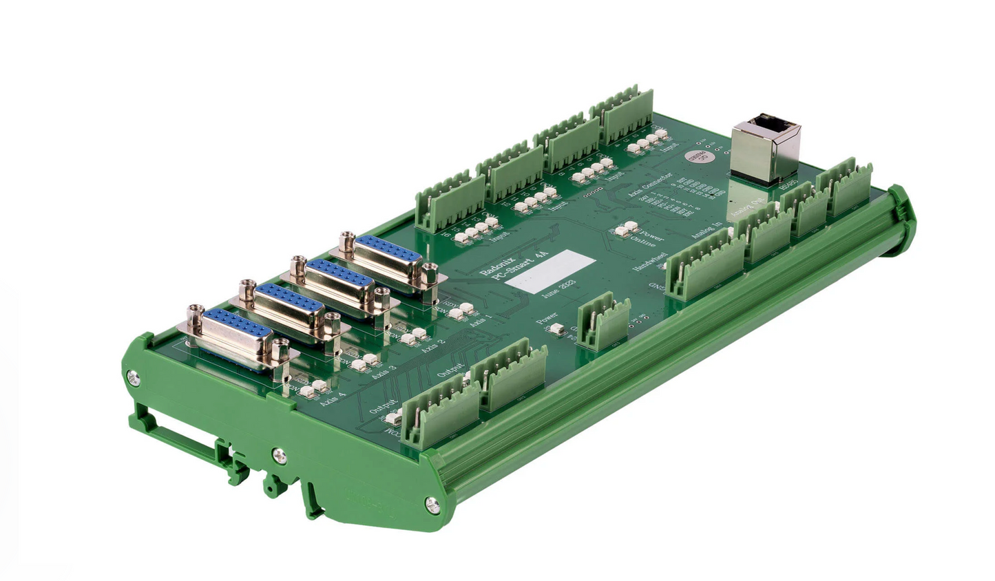 Radonix PC Smart 4A – 4-Axis CNC Control Card